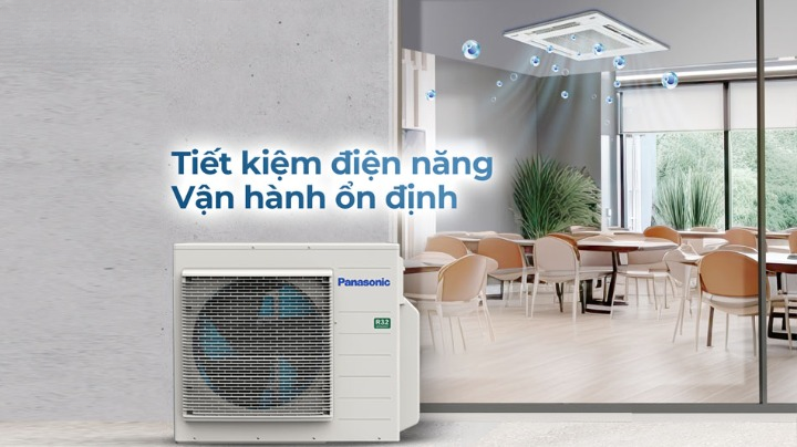 Làm mát mạnh mẽ với điều hòa âm trần Panasonic 48000btu S-3448PU3HA/U-48PRH1H5 Làm mát mạnh mẽ với điều hòa âm trần Panasonic 48000btu S-3448PU3HA/U-48PRH1H5