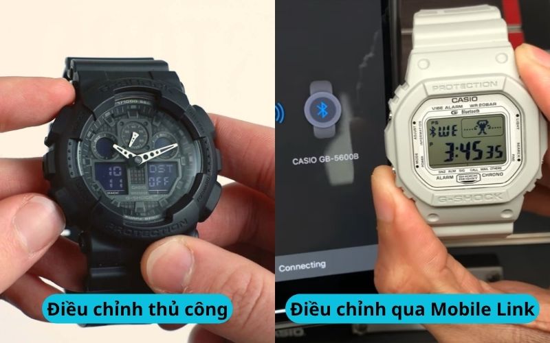 Có 2 phương pháp điều chỉnh ngày giờ là điều chỉnh thủ công và điều chỉnh qua Mobile Link Có 2 phương pháp điều chỉnh ngày giờ là điều chỉnh thủ công và điều chỉnh qua Mobile Link
