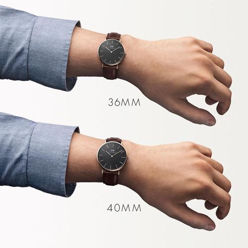 2 loại size trên cùng một dòng đồng hồ