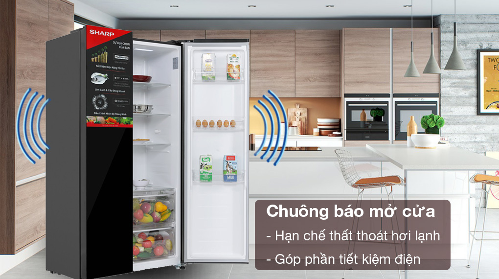 Tủ Lạnh Sharp SJ-SBX530VG-BK: Lựa Chọn Đáng Mua Trong Phân Khúc Cao Cấp
