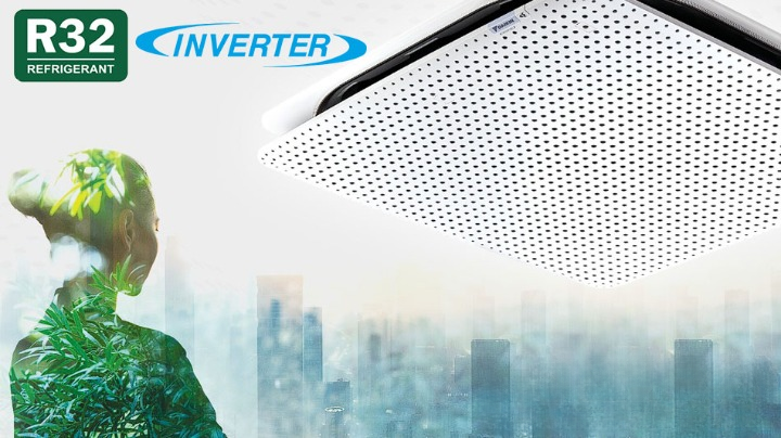 Khả năng làm lạnh nhanh trên điều hòa âm trần cassette Daikin FCFG100AV1V/RZFC100AV19