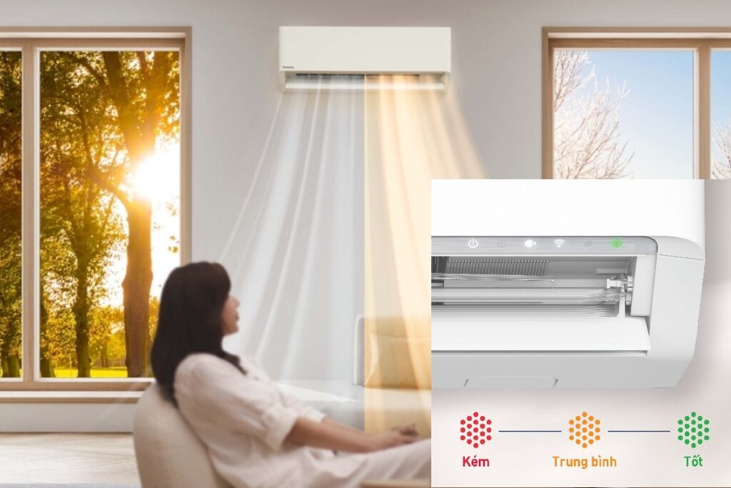 Điều Hòa Panasonic CS-XZ18BKH-8 – Kết Hợp Giữa Thẩm Mỹ & Hiệu Năng Cho Phòng Khách