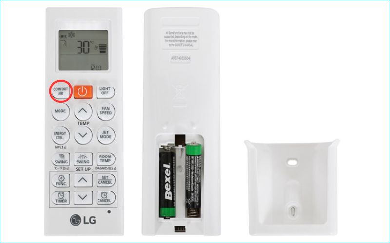 COMFORT AIR mang lại luồng gió thoải mái, không gây khó chịu COMFORT AIR mang lại luồng gió thoải mái, không gây khó chịu