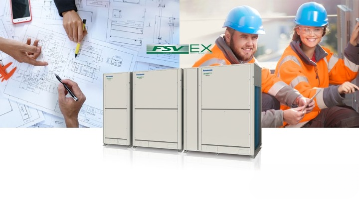 Điều hòa trung tâm Panasonic sử dụng công nghệ Inverter vượt trội: