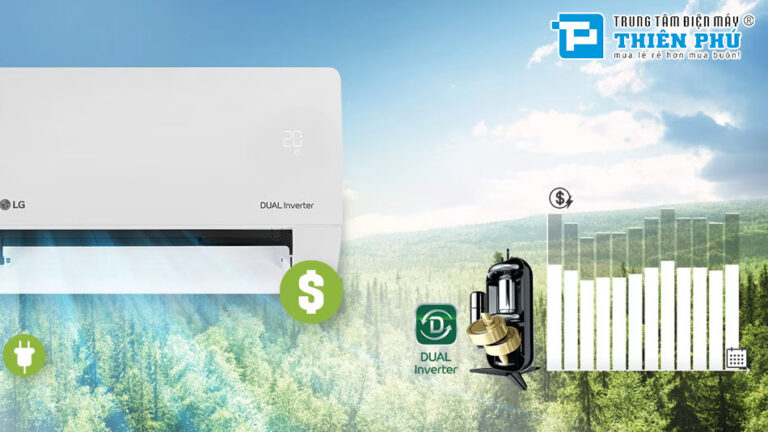 Điều Hòa LG 18000BTU 1 Chiều Inverter IEC18M1