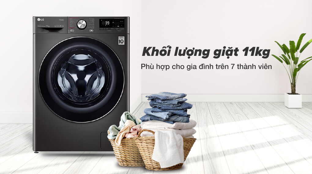 5. Máy giặt LG 11Kg FV1411S4P 5. Máy giặt LG 11Kg FV1411S4P