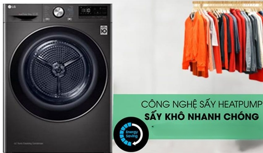 3 hãng máy sấy quần áo bơm nhiệt được tin dùng