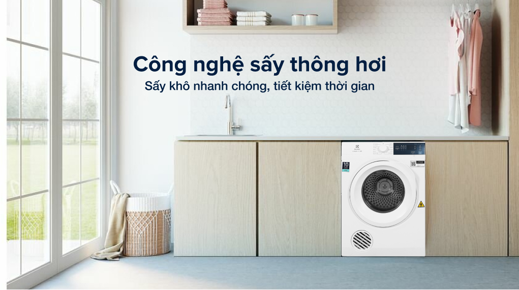 Những lý do khiến máy sấy quần áo Electrolux thông hơi được ưa chuộng- cập nhật mới nhất 2025