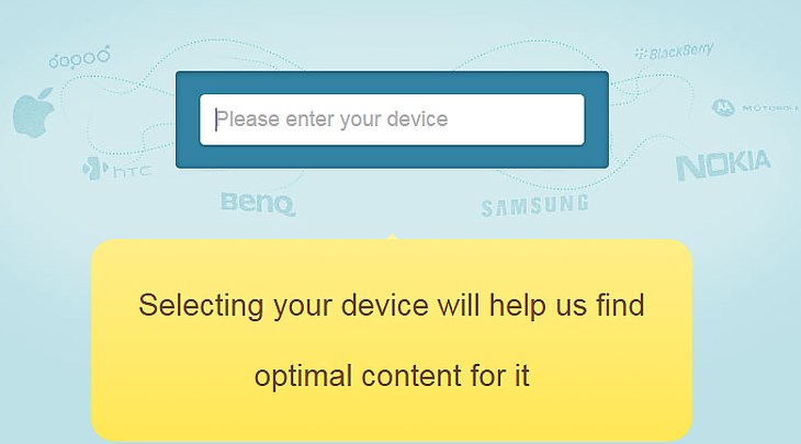 Bạn nhập tên Smartphone của mình vào ô trống trên màn hình