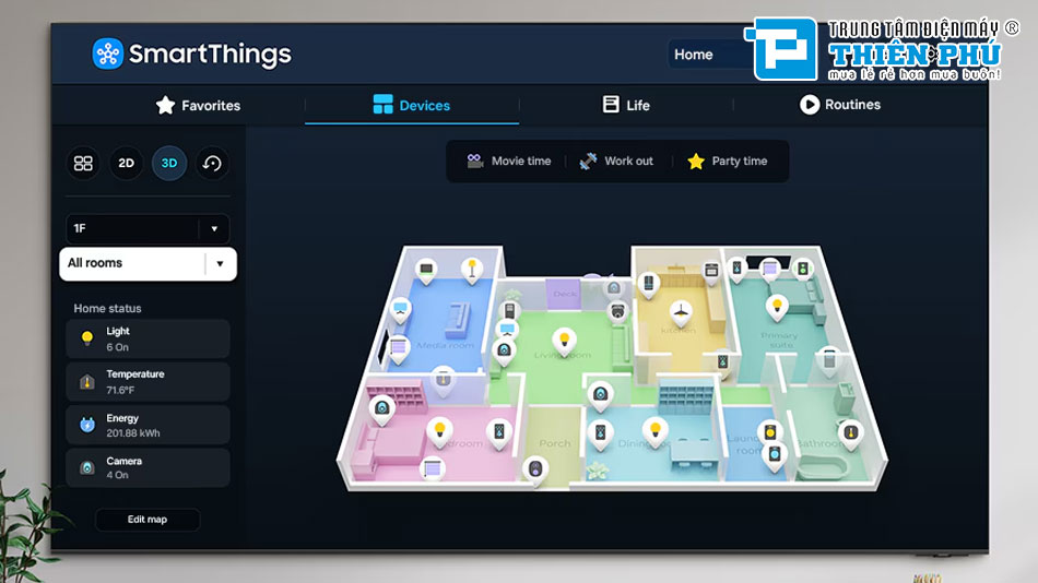 samsung-qa-qn85dbkxxv-10 Smart Tivi Samsung NEO QLED 55 Inch 4K QA55QN85DBKXXV