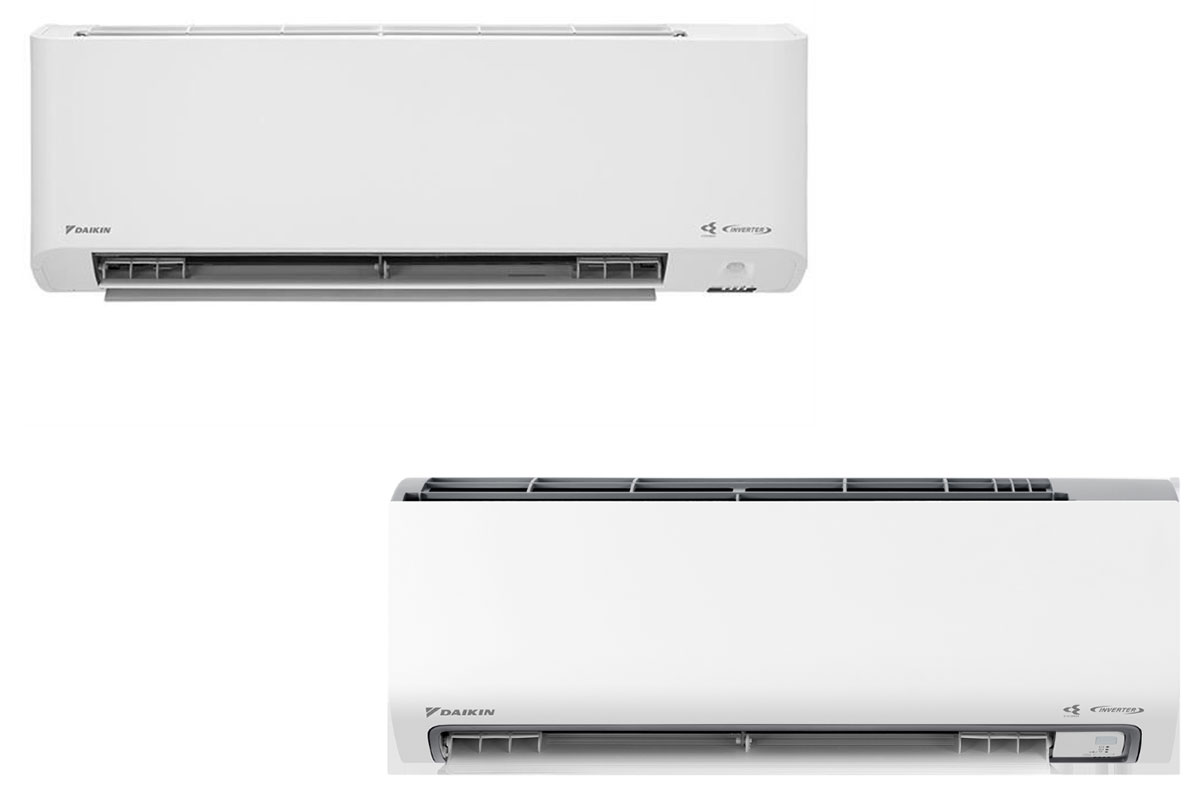 So sánh về thiết kế giữa FTKY25ZVMV và FTKF25ZVMV So sánh về thiết kế giữa điều hòa daikin FTKY25ZVMV và FTKF25ZVMV