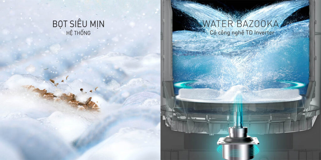 Máy giặt Panasonic 10.5Kg NA-FD105W3BV giải pháp giặt giũ tối ưu cho gia đình hiện đại