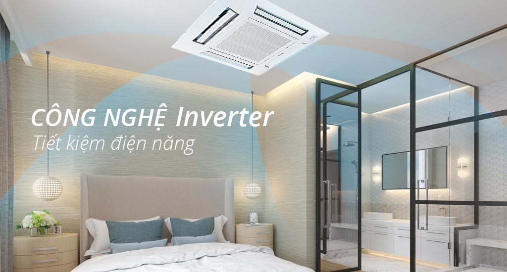 Trải nghiệm không gian mát lạnh với điều hòa âm trần Panasonic 48000btu S-3448PU3HA/U-48PRH1H5