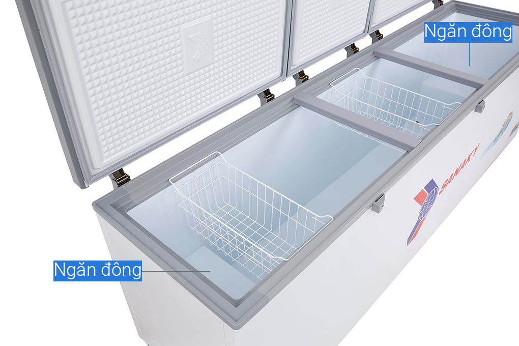 Tủ đông 1 ngăn 3 cánh mở Sanaky VH 1199HY - 900 lít Tủ đông 1 ngăn 3 cánh mở Sanaky VH 1199HY - 900 lít