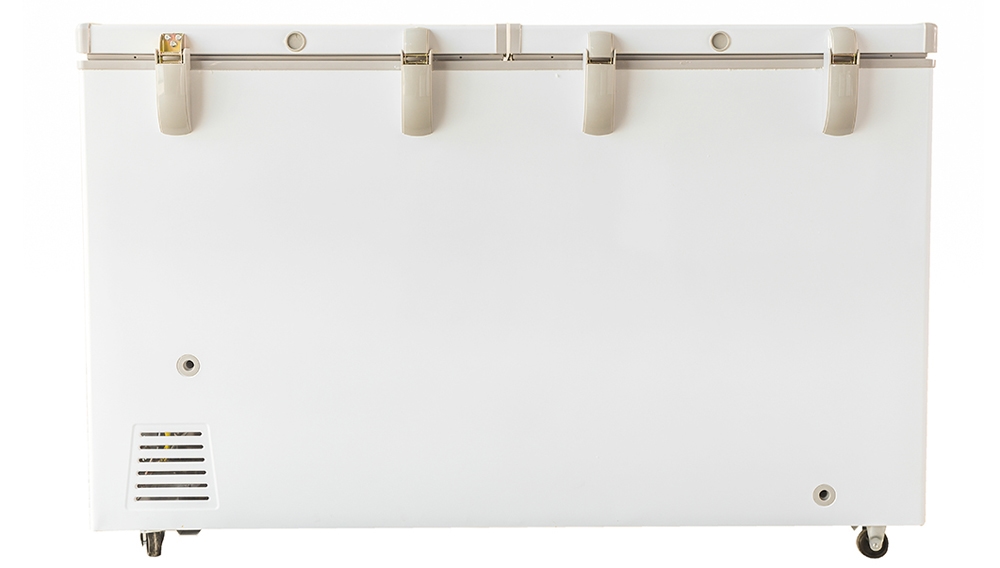 Tủ đông mát Sanaky 280 lít VH-4099W3 sở hữu phong cách thiết kế tối giản, có bánh xe di chuyển