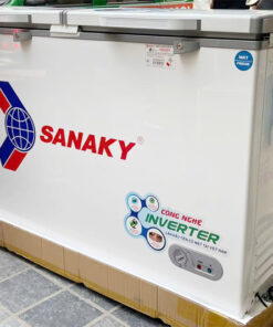 Tủ đông 2 ngăn 2 cánh Sanaky Inverter VH-5699W3 400 lít