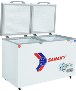 Tủ đông 2 ngăn 2 cánh Sanaky Inverter VH-5699W3 400 lít
