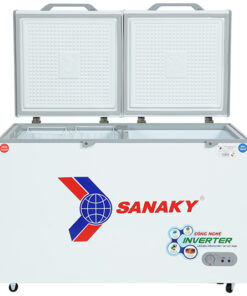 Tủ đông 2 ngăn 2 cánh Sanaky Inverter VH-5699W3 400 lít