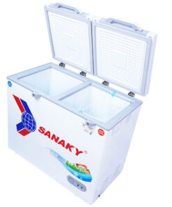 Tủ đông mặt kính cường lực Sanaky VH-2899W2KD