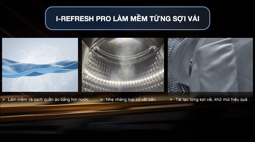 Quần áo sẽ được giữ trọn độ mới nhờ tính năng Quần áo sẽ được giữ trọn độ mới nhờ tính năng