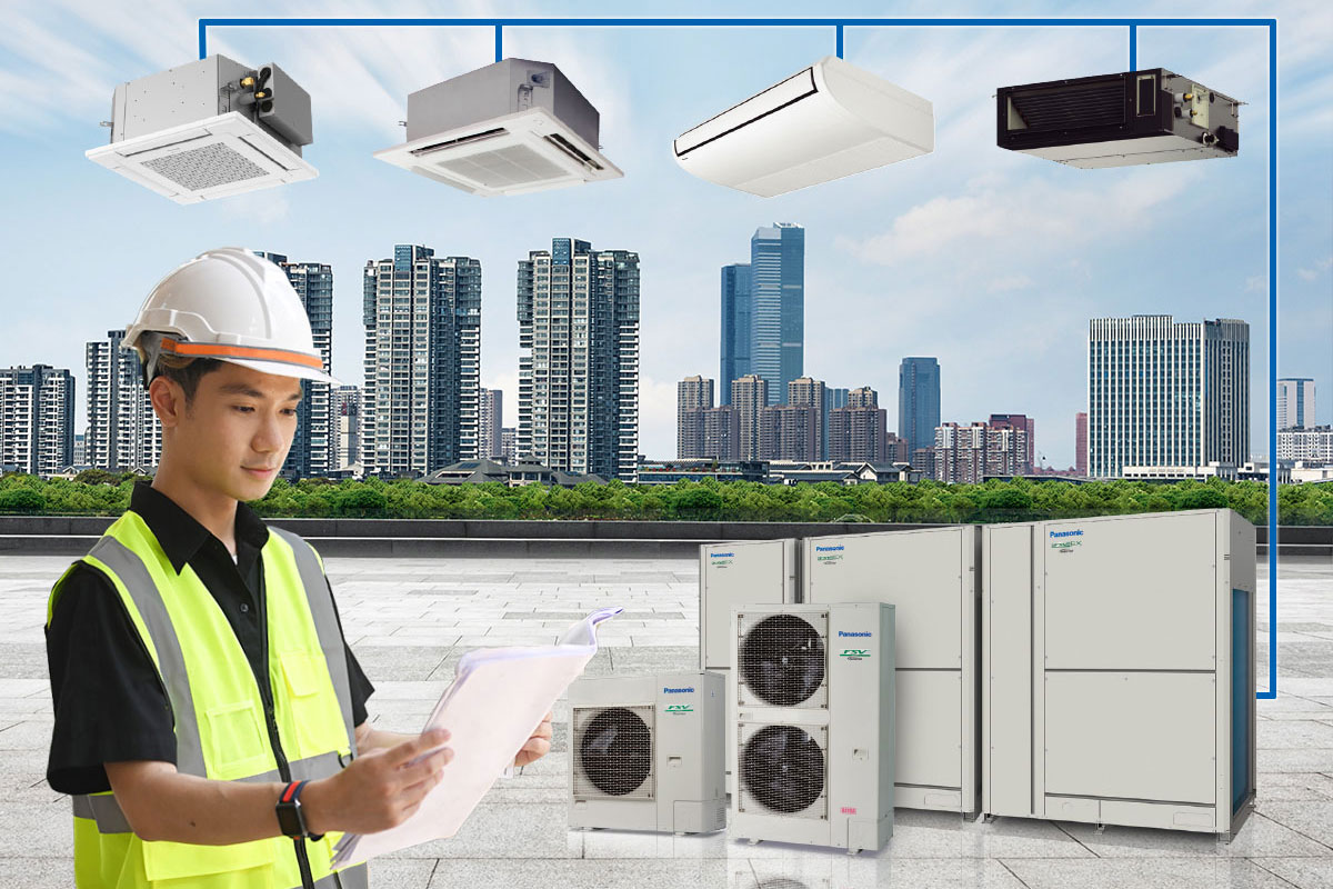 Hệ thống điều hòa trung tâm Panasonic 2 chiều U-4LE2H7 hệ thống điều hòa trung tâm Panasonic 2 chiều U-4LE2H7