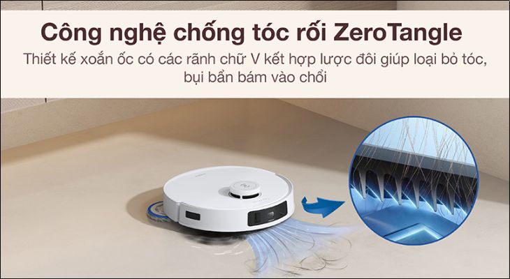 Công nghệ ZeroTangle là công nghệ chống rối tiên tiến 