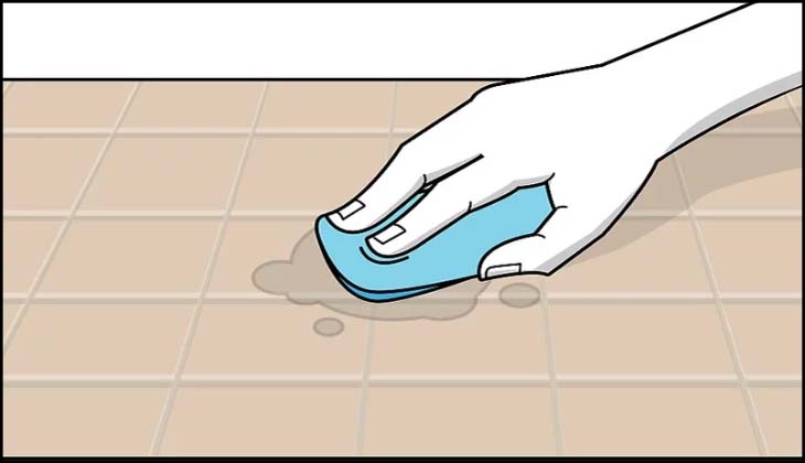 Xử lý vết nước đổ