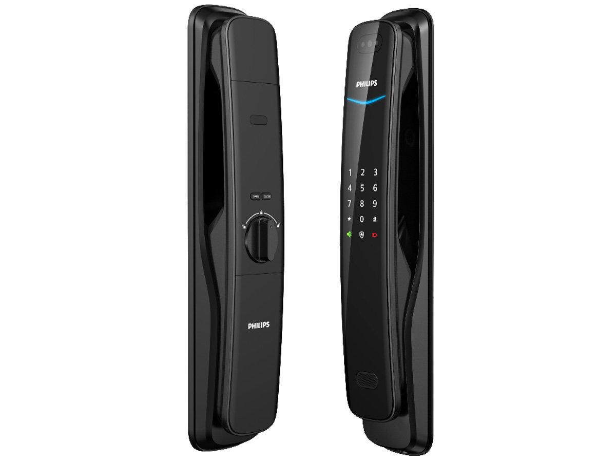 Khóa cửa thông minh vân tay cao cấp Philips DDL702-8HWS
