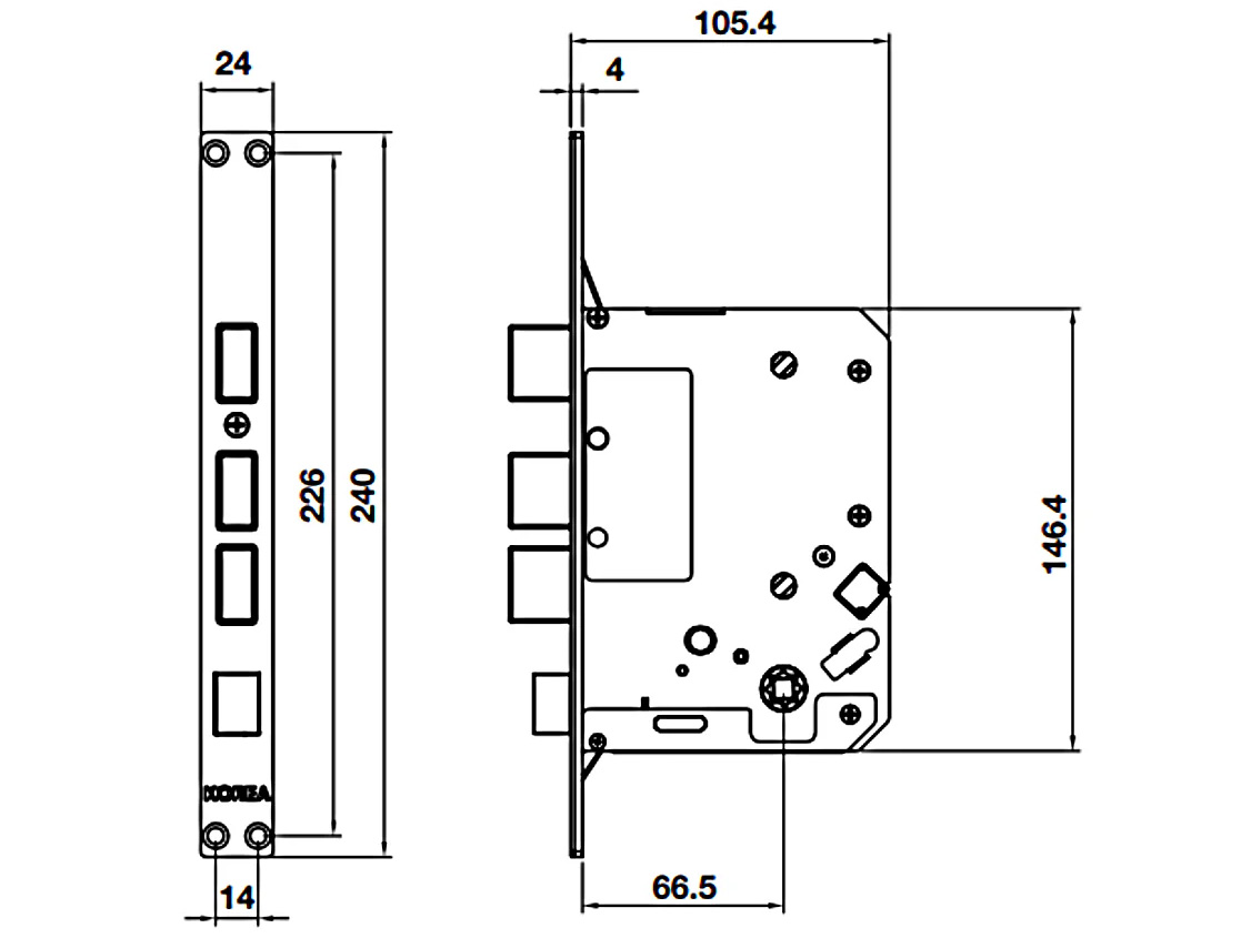 Khóa điện tử Hafele EL7800 Plus (912.20.569)