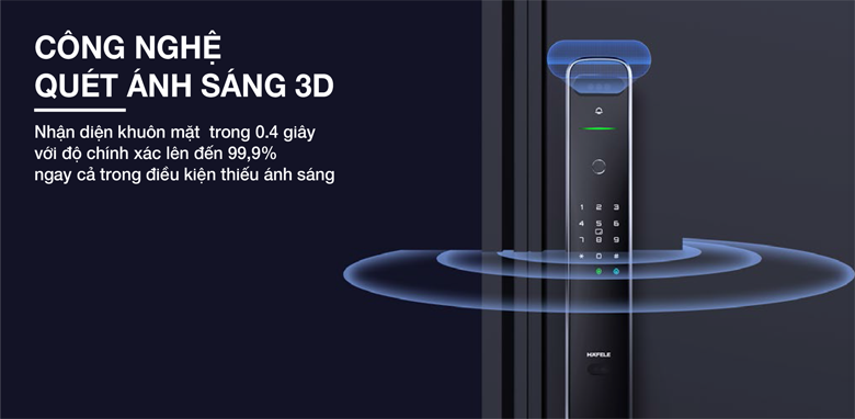 Hafele 912.20.697 nhận diện khuôn mặt nhanh Hafele 912.20.697