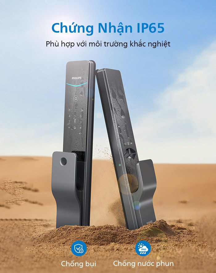Khóa thông minh Philips DDL801-5HBS