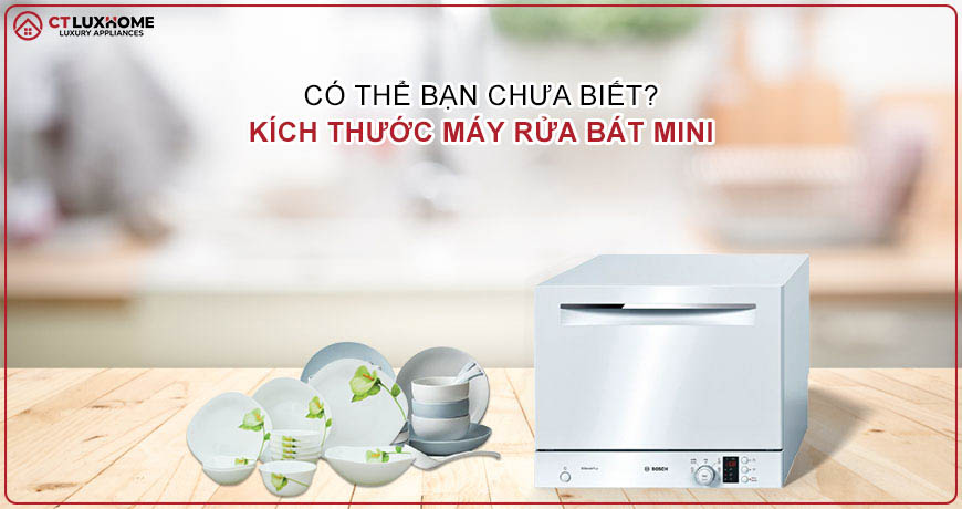 máy rửa bát mini