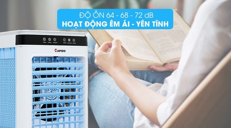 Độ ồn vừa phải, dễ chịu Độ ồn vừa phải, dễ chịu