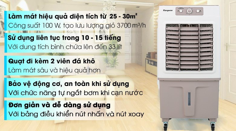Quạt điều hoà Kangaroo KG50F62 đang giảm giá mạnh 54% Quạt điều hoà Kangaroo KG50F62 đang giảm giá mạnh 54%