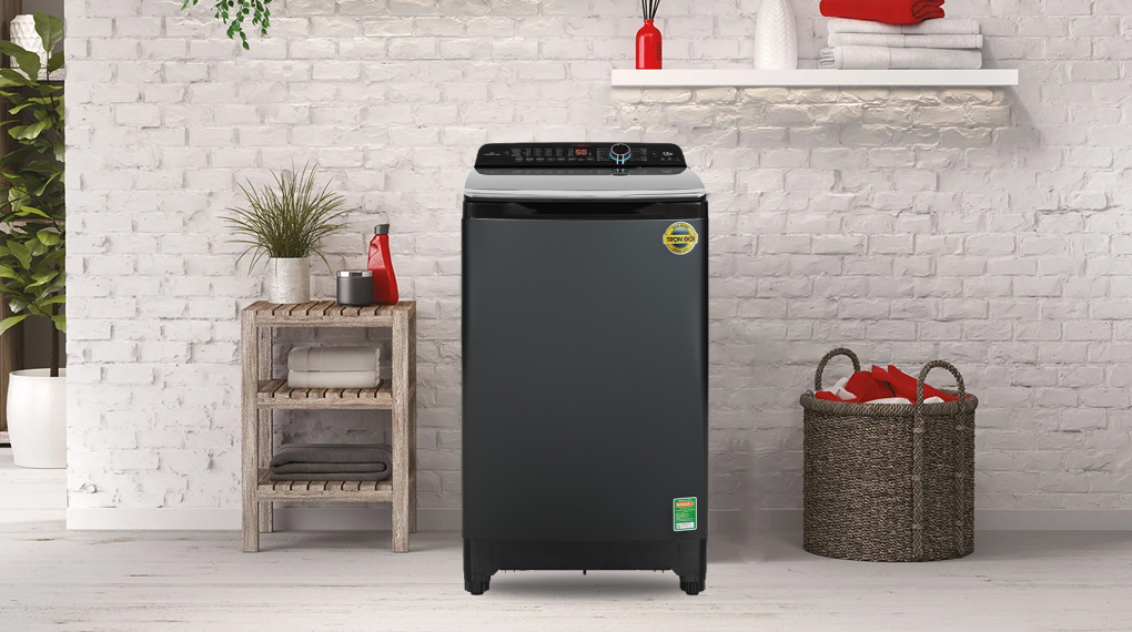 Máy giặt Aqua Inverter 12 kg AQW-DR120HT BK