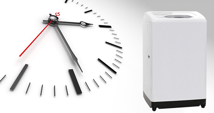 Hẹn giờ giặt là sự tiện lợi phù hợp cho những người khá bận rộn