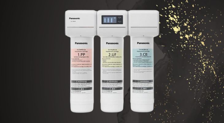 Máy lọc nước UF Panasonic TK-CB430 3 lõi với thiết kế lắp âm tủ gọn gàng, tiết kiệm không gian cho kệ bếp Máy lọc nước UF Panasonic TK-CB430 3 lõi với thiết kế lắp âm tủ gọn gàng, tiết kiệm không gian cho kệ bếp