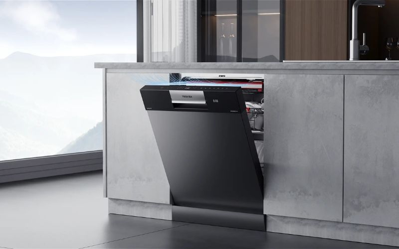Máy rửa chén độc lập Toshiba DW-15F7(G)-VN 