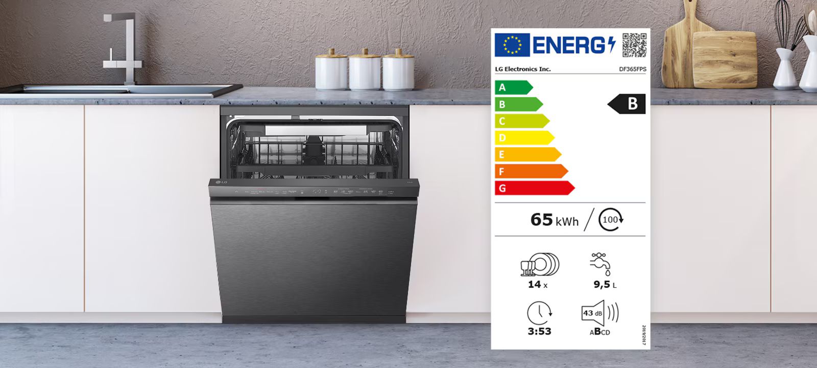 Trang bị sấy tăng cường, rửa nửa tải, hẹn giờ và nhiều chế độ chuyên biệt như ly, tự động, chuyên sâu
