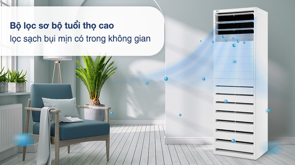 Điều hòa cây Panasonic inverter S-48PB3H5/U-48PSB3H5 làm mát nhanh, tiết kiệm 50% điện Điều hòa cây Panasonic inverter S-48PB3H5/U-48PSB3H5 làm mát nhanh, tiết kiệm 50% điện