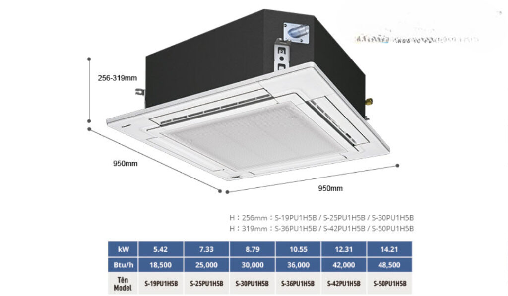 Điều Hòa Âm Trần 36000Btu Panasonic