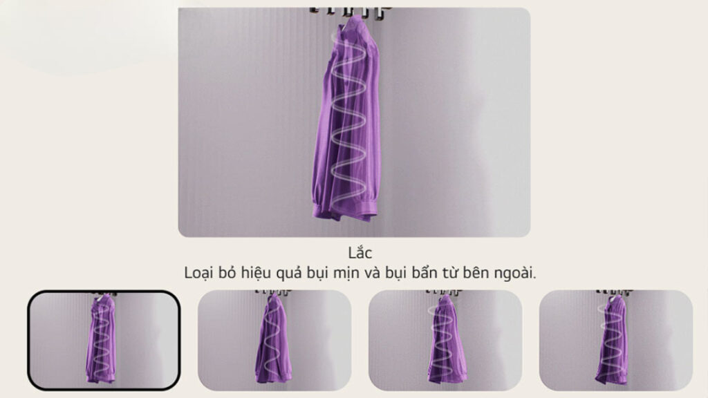 Diệt sạch vi khuẩn và bụi bẩn