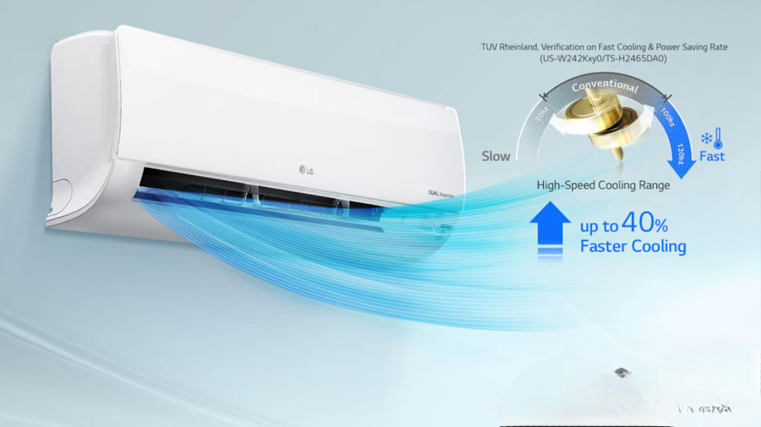 Điều hòa LG 12000 1 chiều IEC12G1: Nhỏ gọn Điều hòa LG 12000 1 chiều IEC12G1: Nhỏ gọn