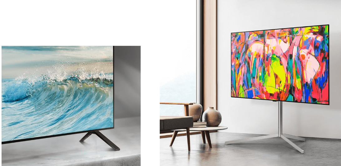 Tivi LG OLED48B4PSA sở hữu thiết kế mỏng với những đường nét mượt mà, dễ lắp đặt Tivi LG OLED48B4PSA sở hữu thiết kế mỏng với những đường nét mượt mà, dễ lắp đặt