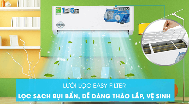Tích hợp lưới lọc Easy Filter