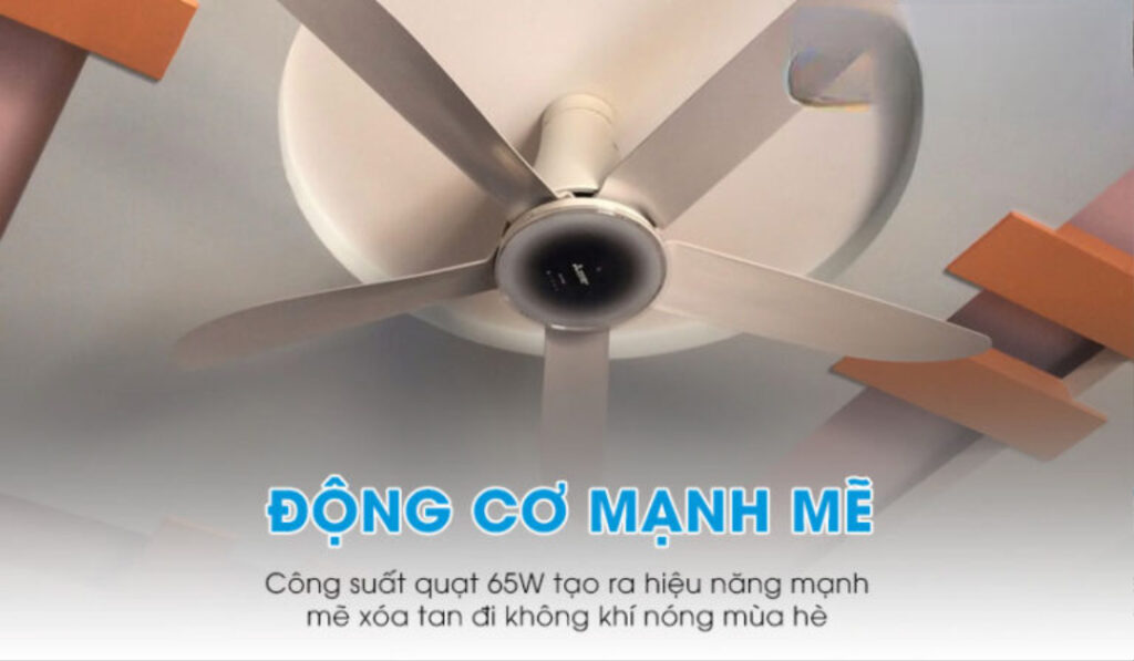 Vận hành êm ái, tiết kiệm điện năng