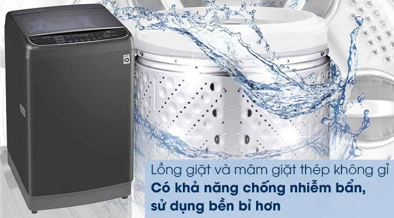 máy giặt LG cửa trên T2511VBTB máy giặt LG cửa trên T2511VBTB