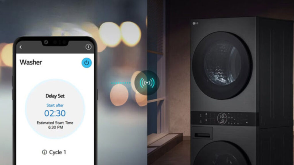 Tích hợp công nghệ LG ThinQ thông minh