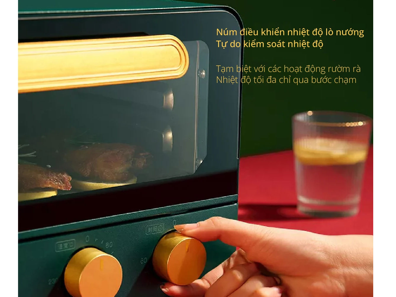 Lò nướng Mishio MK342 12 lít