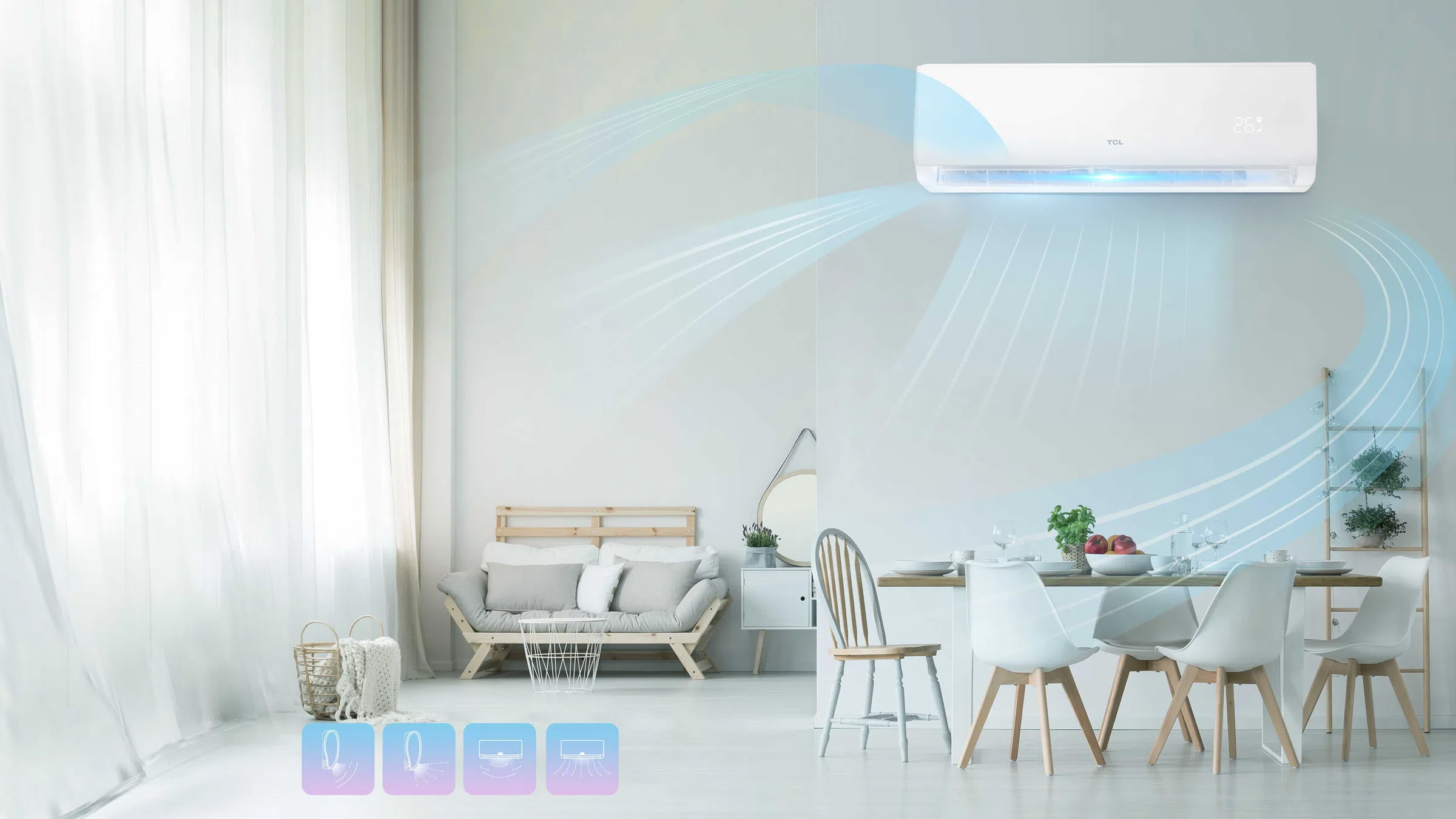 Máy lạnh 1 chiều TCL Inverter